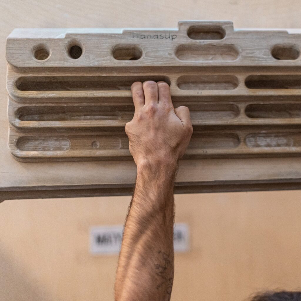 chwytotablica na ścianie w Łodzi