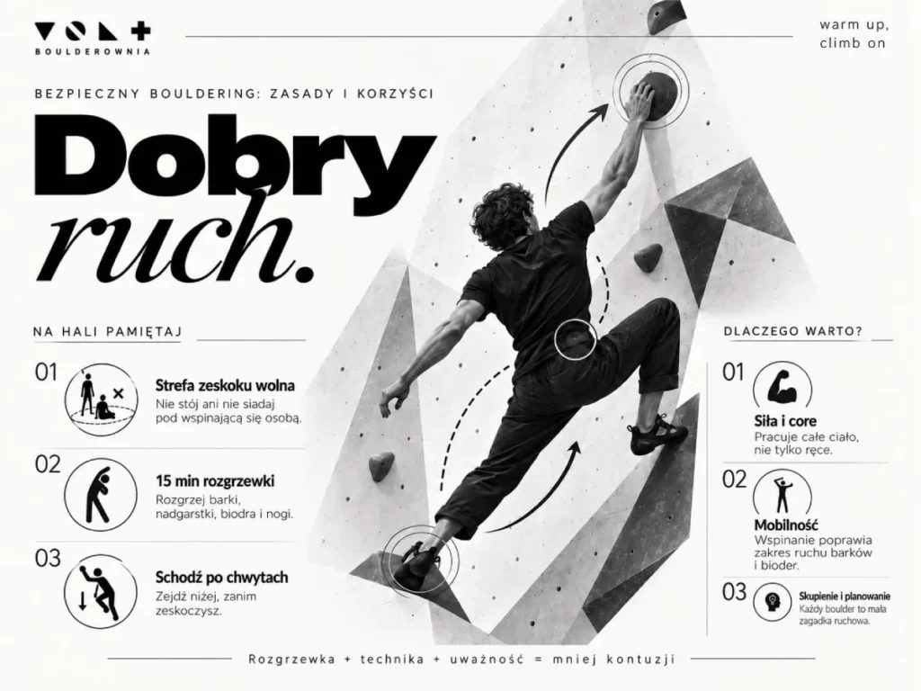 Bezpieczny bouldering - zasady i korzyści
